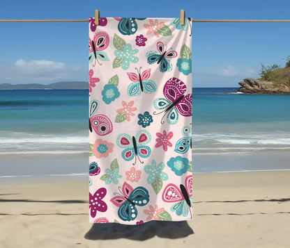 Butterfly Beach Towel