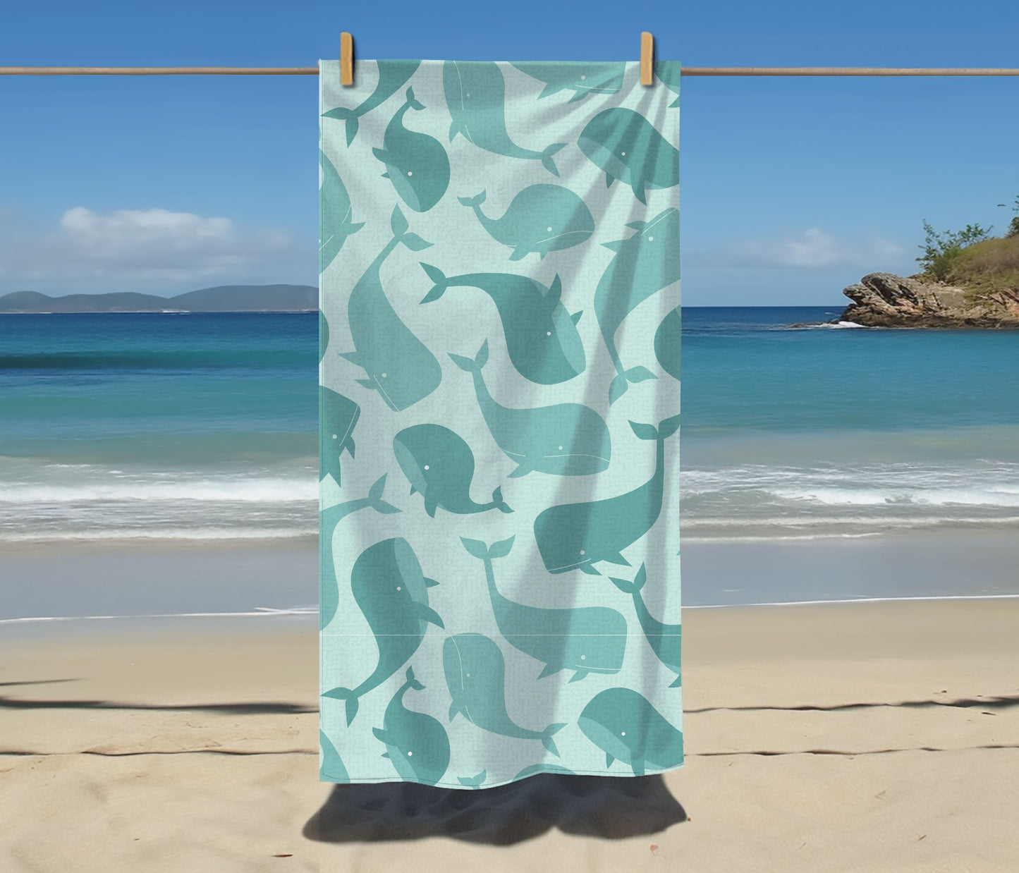 Ocean Giant Beach Towel