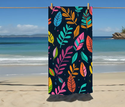 Blossom Breeze Beach Towel