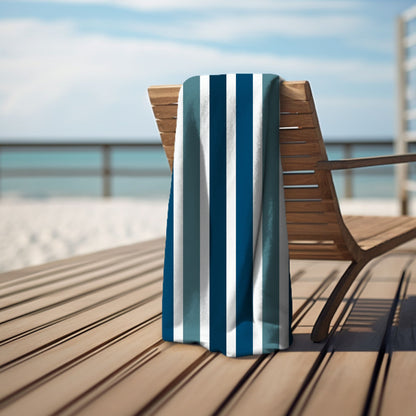 Tidal Stripes Beach Towel