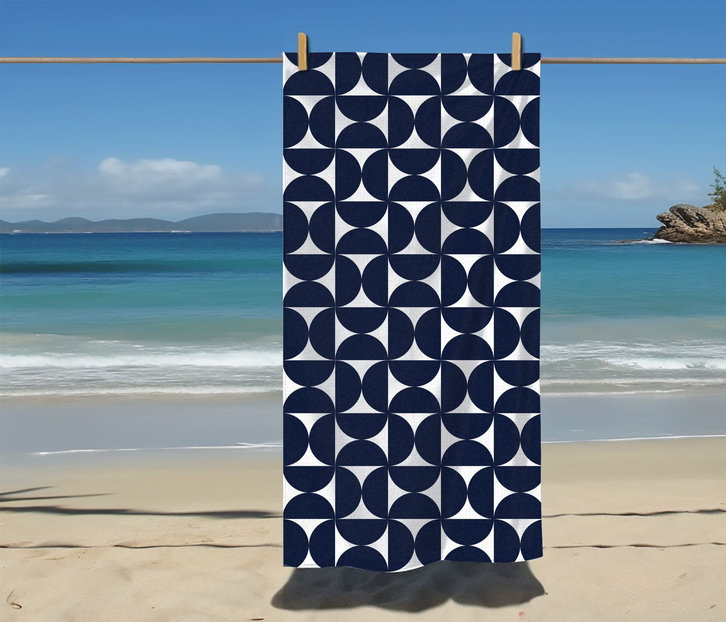 Picasso Poolside Beach Towel