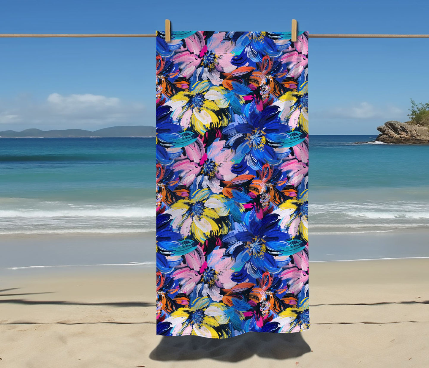 Blooms Beach Towel