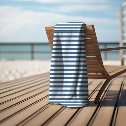 Sailor Lines Beach Towel