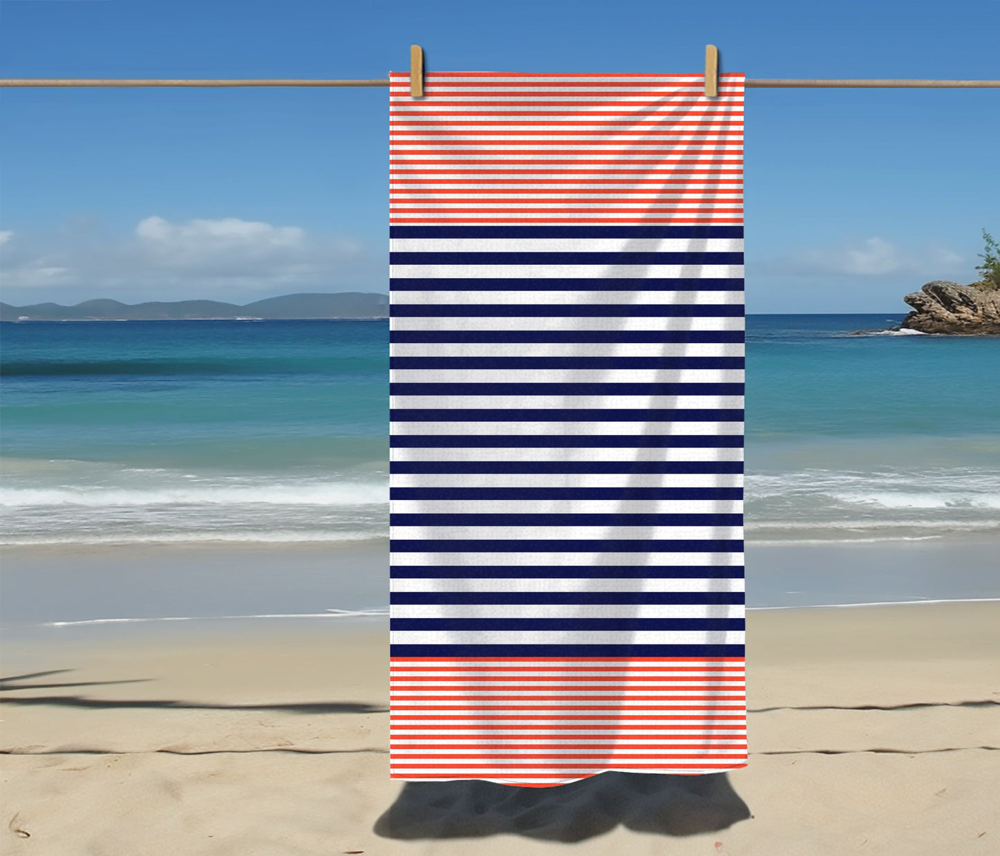 Stripes Beach Towel