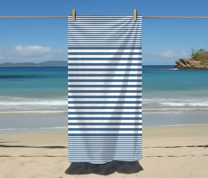 Sailor Lines Beach Towel