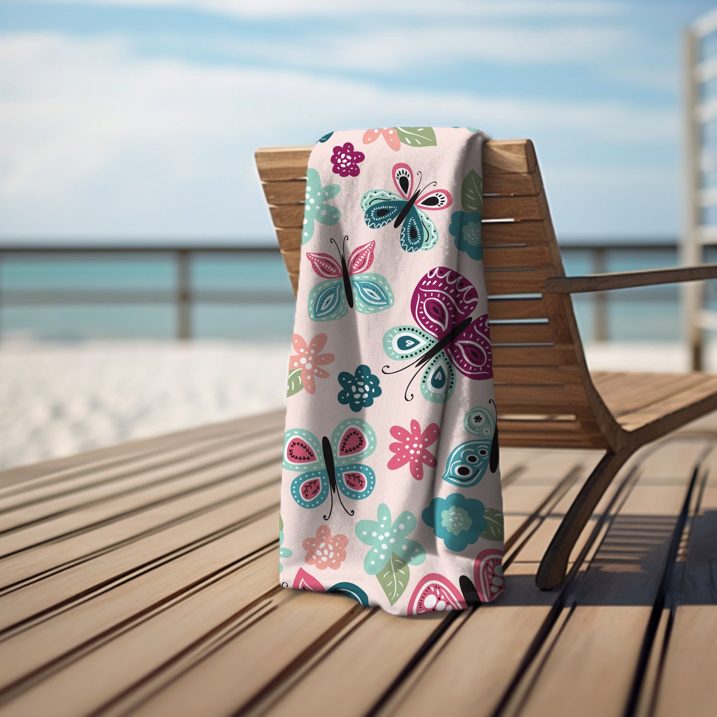 Butterfly Beach Towel