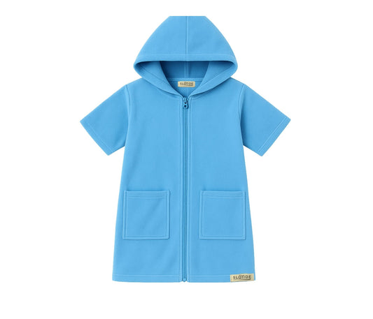 Powder Blue Hooded Towel