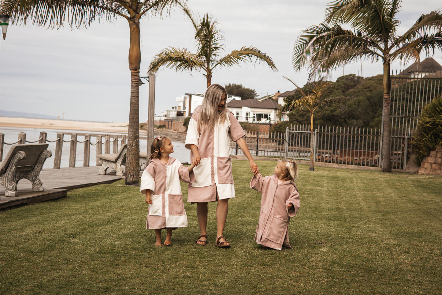 Dusty Pink Hooded Towel