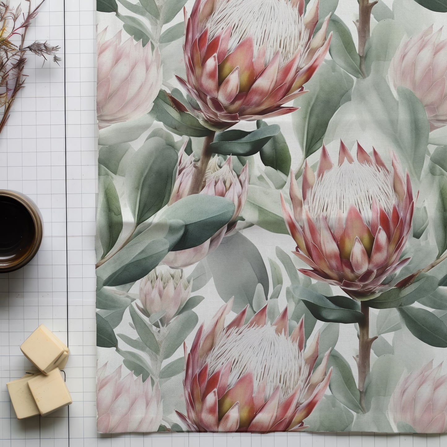  Table cloth Protea