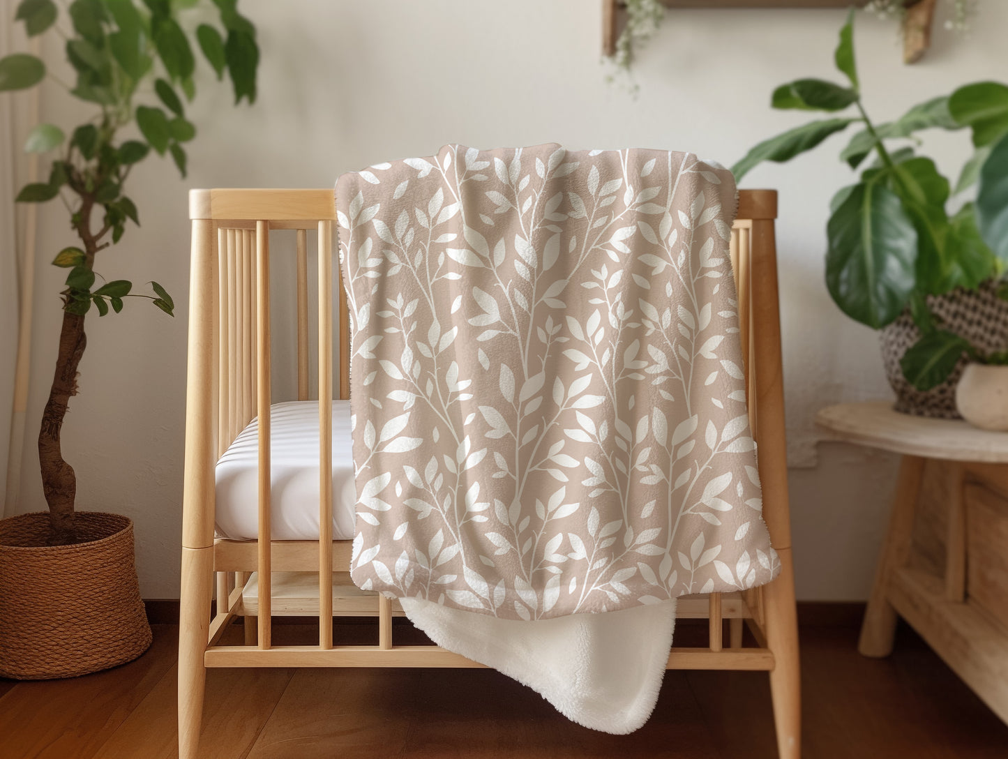 Blush Leave Blanket